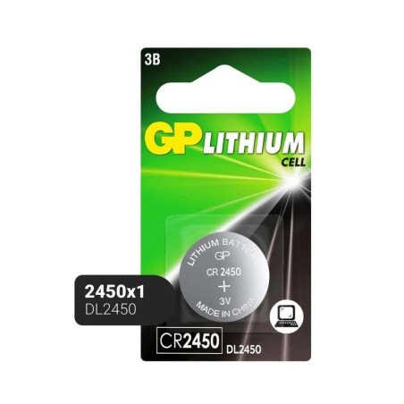 GP Batteries Lithium Cell CR2450 Engangsbatteri